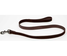 Nobleza Paw Love - Pavadėlis šunims suede (Large 120x2.5cm) - Dark ruda