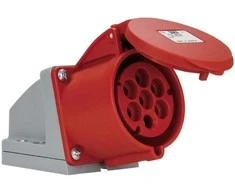 Elteco PCE 117-6v CEE kištukas 16 A 7 polių 400 V