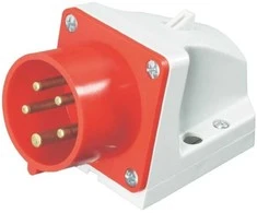 PCE PCE Fiksuotas imtuvo maitinimo kištukas IP44 16A 5P 400V 515-6