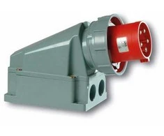 Elteco PCE Fiksuotas imtuvo kištukas 63A 3P + Z + N 400V IP44 - 535-6