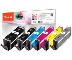 Peach Kasetė Canon PGI-550XL / CLI-551XL Multi-6 komplektas, perdirbta