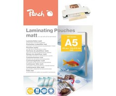 Peach Folie laminacyjne A5 (154x216mm), 125mic, matinė