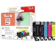 Rašalas Peach kasetė Peach Canon Pixma iP4850 MultiPack Retail Comp. - PI100-140