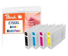 Peach Patrone Epson No.755XL MultiPack b/c/m/y restauruota