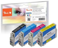 Peach Peach PI200-848 rašalo kasetė 4 vnt. Pakaitinė juoda, žydra, rausvai raudona, geltona