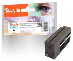 Tusz Peach Peach Patrone HP Nr.957XL juodas mit OEM Chip remanufactured