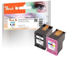 Peach PI300-948, juoda, magenta, geltona, žydra, 3 ml, 3 ml, 2 vnt., rinkinys