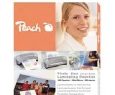Peach Persikų laminavimo folija, 106 x 156 mm, 125 mic, termo, 25 vnt