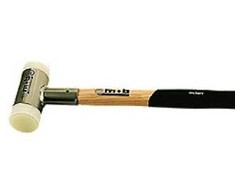 Peddinghaus mirties plaktukas - 700 g. Ø40 mm, balta plastikinė galvutė, 5135.03