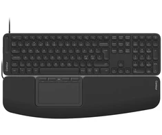 Pelė Contour Dizainas CDTP2050BALPN2050, Viso dydžio (100%), Laidinė, USB, Žirklinis klavišų mechanizmas, QWERTY, Juoda