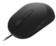 DELL Pro Pelė su laidu - MS3220 - Juodas, Ambidextrous, lazerinis, USB Type-A, 3200 DPI, 2 ms, Juodas