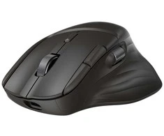 Pelė HP 785M itin greitas magnetinis slinkties belaidis superkondensatorius, programuojamas, daugiapaviršinis, daugiaįrenginis, trumpasis ratukas, patogus silikoninis - Juodas