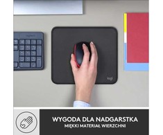 Pelė Logitech B110 tyli (910-005508) + Studio serija - grafito spalvos (956-000049)