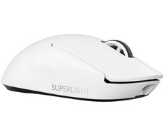 Pelė Logitech G 910-006638, dešinei rankai, Optinė, RF belaidė, 32000 DPI, 0.5 ms, Baltas