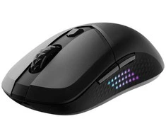 Pelė MSI VERSA 300 ELITE WIRELESS, dešinei rankai, Optinė, RF belaidė + Bluetooth + USB Type-C, 26000 DPI, 1 ms, Juodas