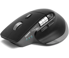 Port Designs PORT CONNECT Ultimate COLLECTION, belaidė įkraunama pelė, Bluetooth, FreeWheel, 4000 DPI, juodos spalvos