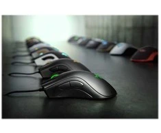Pelė Razer DeathAdder Essential, dešinei rankai, Optinis, USB A tipo, 6400 DPI, Balta