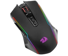 Pelė REDRAGON M914-RGB NIX, RF belaidė + Bluetooth + USB Type-C, Juodas
