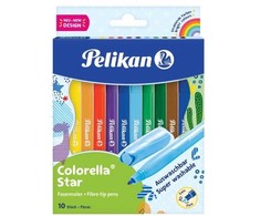 Pelikan Pelikan Fasermaler Colorella Star C302 10 ST sortiert Faltschachtel