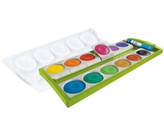 Pelikan Pelikan Farbkasten K12 Grün inkl. Deckweiß, 12 Farben