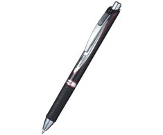 Gelinis rašiklis PENTEL ENERGEL DOCUMENT 0.7 mm., raudona