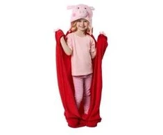 Prabangus „Pentone Gurli Pig“ pončas su gobtuvu