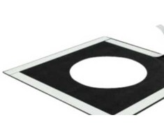 PERFORM Ø100 membraninis pralaidumas LIGHT 200X200 MM su skyle