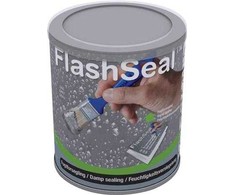 PERFORM SG FlashSeal. pilka 1,13 kg - guminiai dažai, skirti naudoti įvairiems stogams, 1 pertvara