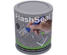 Jual As SG FlashSeal. juodi 1,13 kg - guminiai dažai, skirti naudoti įvairiems stogams, 1 pertvara