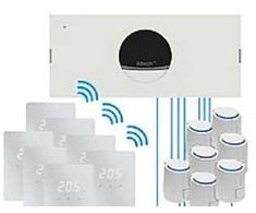 PETTINAROLI Pro Progr 7 Z Gv st.sys – belaidė valdymo sistema LED/balta, pilnas 7Z programos rinkinys