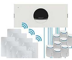 PETTINAROLI Pro Progr 8 Z grindinio šildymo sistema, 8 zonos, baltas LED