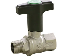 Pettinaroli rutulinis ventilis su T formos įvore/nipeliu 52/1 TEU 3/4"