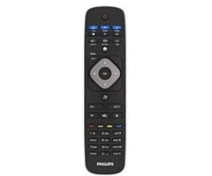 Philips 22AV1407A/12, Televizorius, Mygtukai, Juoda