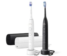 Elektriniai dantų šepetėliai Philips Sonicare 7100 HX7429/02, 2 vnt., juodas ir baltas