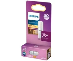 LED lempa Philips G9, 2.6W, 2700K, 300lm, dimeriuojama