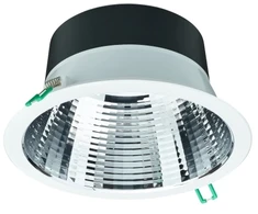 PHILIPS CoreLine prožektorius DN142B 2000lm/840 Ø200 20W Baltas su aliuminio reflektoriumi DALI
