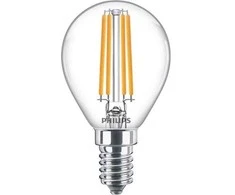 LEMP LED 6.5W E14 P45 2700K CL PHILIPS
