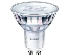 Philips „CorePro“ LED prožektorius, 3 W, 827, 230 liumenų, GU10, 36° pritemdomas