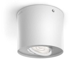 Lubinis šviestuvas Lampa sufitowa Philips Pritemdomas LED 533003116, Paviršinis apšvietimo taškas, Nekeičiama (-os) lemputė (-ės), 1 lemputė (-ės), LED, 4,5 W, 2700 K