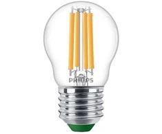 Philips Skaidri žvakė su kaitrinėmis siūlėmis 40 W P45 E27, 2,3 W, 40 W, E27, 485 lm, 50 000 h, Šiltai balta