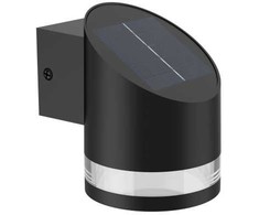 Sieninis šviestuvas Solarinė sieninė lempa - PHILIPS - Fyce - 1.5 W - Šilta balta - Lauko