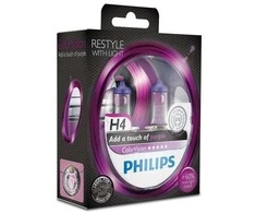 Philips ColorVision Lempos tipas: H4 violetinė automobilio priekinio žibinto lemputė, 60 W, H4/H7, 3350 K