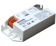 PHILIPS Elektroninis droselis 1x24W, 230-240V, HF-M mėlynas, TL/TL5/PL-L, trumpoji versija