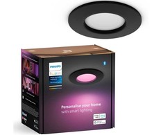 Lubinis šviestuvas Philips Hue Slim įleidžiamas taškas juodas 90 mm
