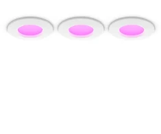 „Philips Hue WACA Slim“ įleidžiamasis šviestuvas S (90 mm), Baltas, kelių pakuočių rinkinys