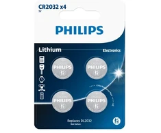 Philips baterie guzikowe lithium CR2032 4-pak - 2301962