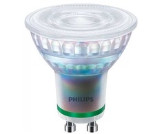 Philips LED GU10 2,1 W (50 W) 375 lm, reguliuojamo ryškumo, 2700 K, energijos klasė A