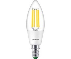 Philips LED žvakė E14 840 485lm 2,3W permatoma