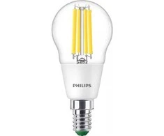 Philips LED Krone E14 840 485lm 2.3W skaidri