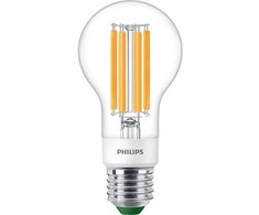 Philips LED standard E27 830 840lm 4W permatomas